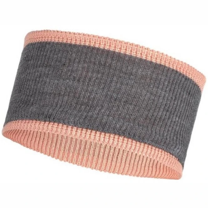 Buff Crossknit Headband Solid Pale Pink Hoofdband 4 Buff Crossknit Headband Solid Pale Pink Hoofdband - Afbeelding 2