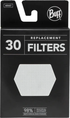 Buff Filter Pack 30 Buff Mask Filters Voor Volwassenen
