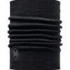 Buff Heavyweight Merino Wool Solid Black Nekwarmer -Killtec Ski Winkel Buff Heavyweight Merino Wool Solid Black nekwarmer 592640 1