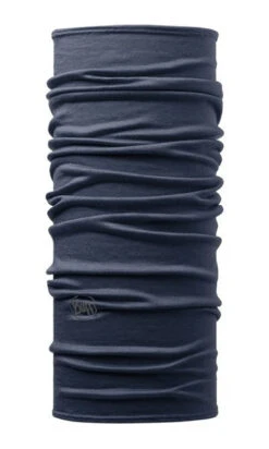 Buff Lightweight Merino Wool Solid Denim Nekwarmer