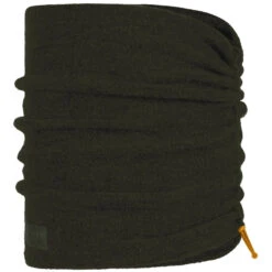 Buff Merino Fleece Khaki Nekwarmer