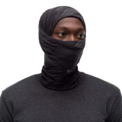 Buff Reflective R-Solid Black Nekwarmer -Killtec Ski Winkel Buff Reflective R Solid Black nekwarmer 598765 4