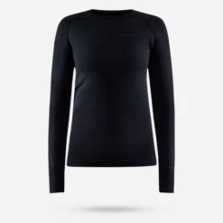 Craft Core Dry Active Comfort LS W Thermoshirt Lange Mouwen Zwart Dames