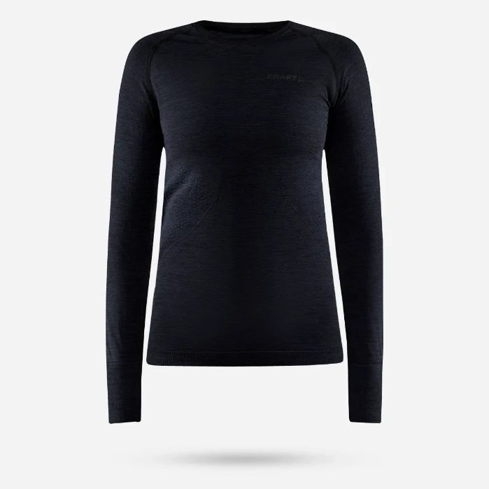 Craft Core Dry Active Comfort LS W Thermoshirt Lange Mouwen Zwart Dames 3 Craft Core Dry Active Comfort LS W Thermoshirt Lange Mouwen Zwart Dames