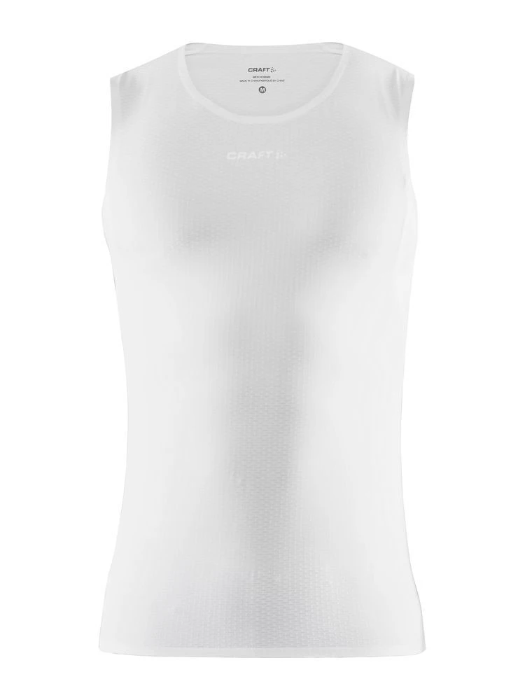 Craft Pro Dry Nanoweight SL Ondershirt Zonder Mouwen Wit Heren 3 Craft Pro Dry Nanoweight SL Ondershirt Zonder Mouwen Wit Heren