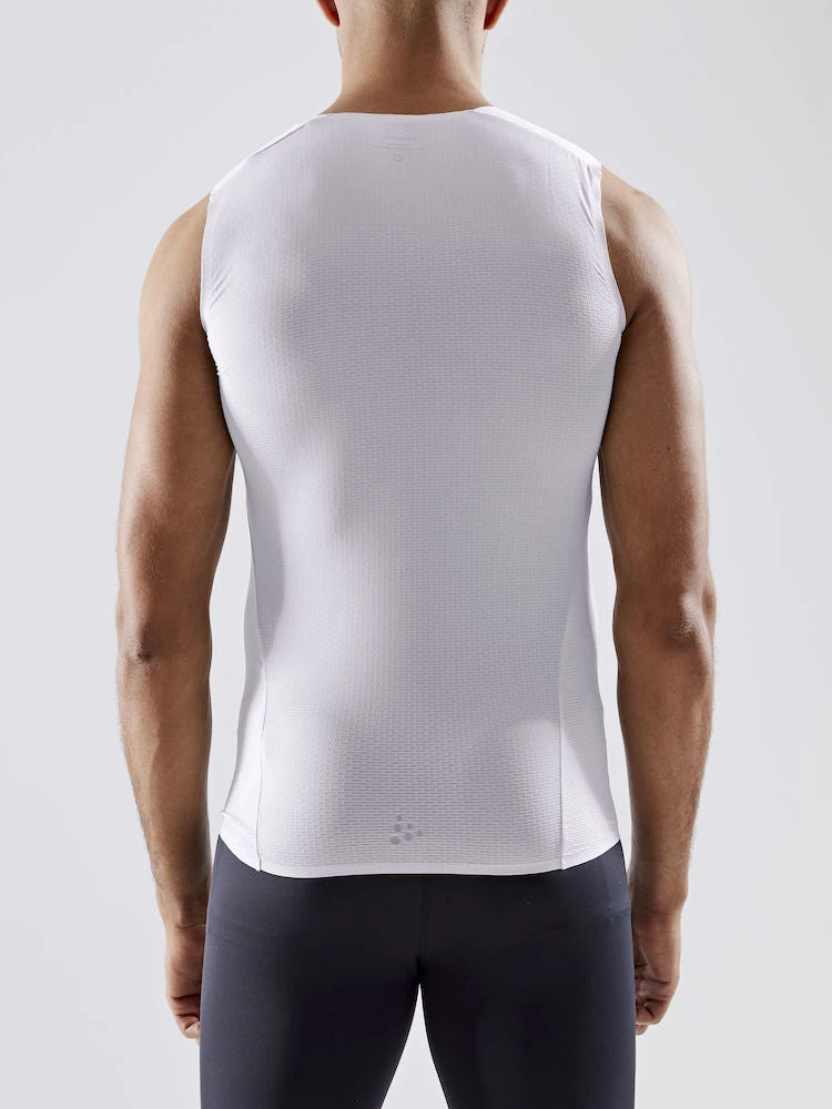 Craft Pro Dry Nanoweight SL Ondershirt Zonder Mouwen Wit Heren 5 Craft Pro Dry Nanoweight SL Ondershirt Zonder Mouwen Wit Heren - Afbeelding 3