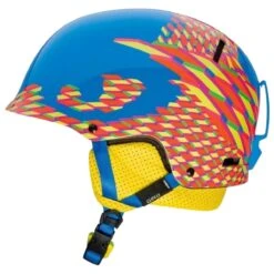Giro Revolver Skihelm Blauw/rood/geel/groen