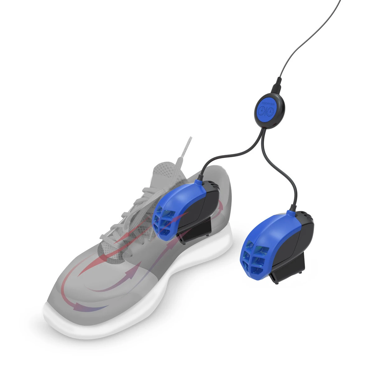 Go4Dry XSDryer Schoenendroger Blauw/zwart 5 Go4Dry XSDryer Schoenendroger Blauw/zwart - Afbeelding 3