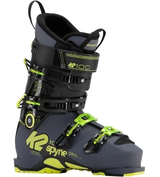 K2 Spyne 100HV Skischoenen Heren Grijs/lime 3 K2 Spyne 100HV Skischoenen Heren Grijs/lime
