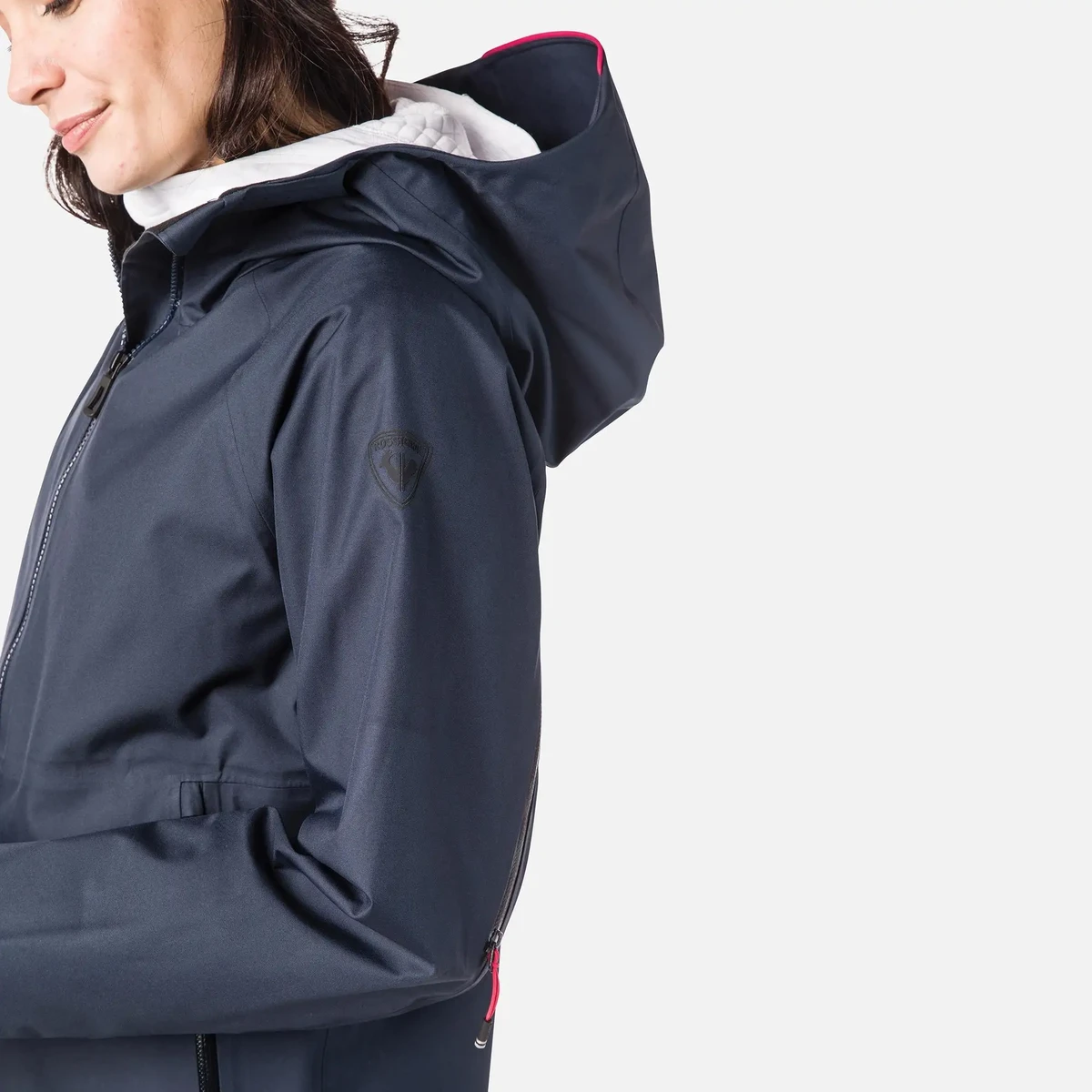 Rossignol SKPR 3L Ski Jas Blauw Dames 6 Rossignol SKPR 3L Ski Jas Blauw Dames - Afbeelding 5