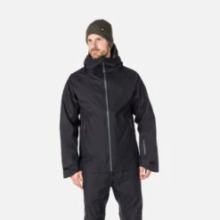 Rossignol SKPR 3L Ski Jas Zwart Heren