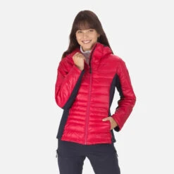 Rossignol SKPR Hybrid Light Ski Jas Roze Dames