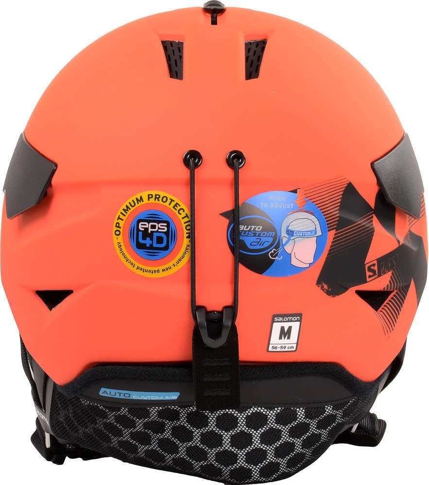 Salomon QUEST Skihelm Oranje 4 Salomon QUEST Skihelm Oranje - Afbeelding 2