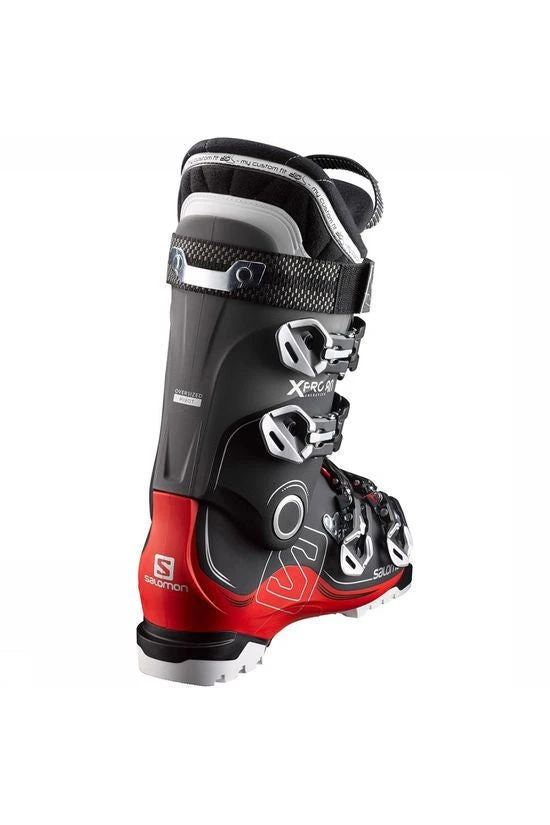 Salomon X PRO 80 Skischoenen Heren Zwart/rood 4 Salomon X PRO 80 Skischoenen Heren Zwart/rood - Afbeelding 2