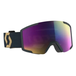 Scott Shield + Extra Lens Skibril Beige/blauw