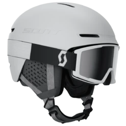 Scott Track + Factor Pro Skihelm + Skibril Set Wit