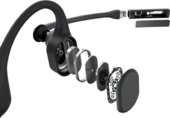 Shokz OpenComm Bone Conduction Bluetooth Headset Zwart -Killtec Ski Winkel Shokz OpenComm bone conduction bluetooth headset zwart 609469 9