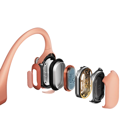 Shokz OpenRun Pro Bone Conduction Hoofdtelefoon Roze 6 Shokz OpenRun Pro Bone Conduction Hoofdtelefoon Roze - Afbeelding 4