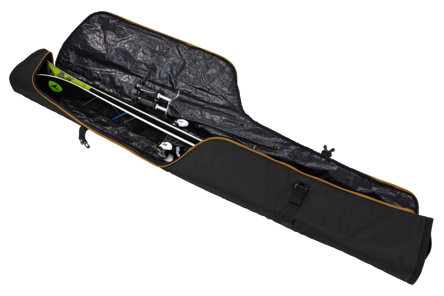 Thule RoundTrip Ski Bag 192 Cm Skitas Zwart 5 Thule RoundTrip Ski Bag 192 Cm Skitas Zwart - Afbeelding 3