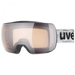 Uvex Compact V Skibril Meekleurend Zwart/wit
