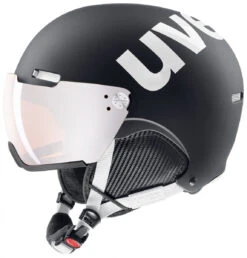 Uvex HLMT 500 Visor Skihelm Met Vizier Zwart/wit