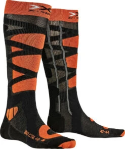 X-Socks Ski Control 4.0 Skisokken Ancracit/oranje Heren